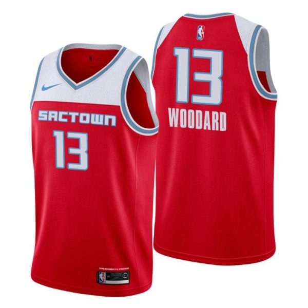 2019-20 Sacramento Kings Trikot City Edition #13 Robert Woodard II Rot