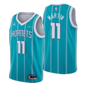 2020-21 #11 Cody Martin Charlotte Hornets Trikot Teal Icon Edition