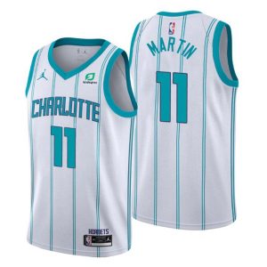 2020-21 Charlotte Hornets Trikot #11 Cody Martin Weiß Statement Edition