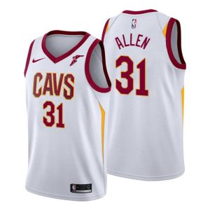 2020-21 Cleveland Cavaliers Trikot #31 Jarrett Allen Weiß Association Edition