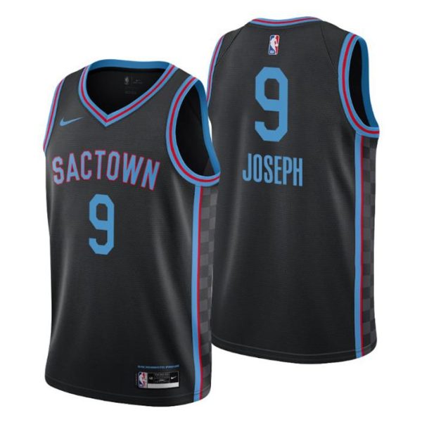 2020-21 Sacramento Kings Trikot City Edition #9 Cory Joseph Schwarz