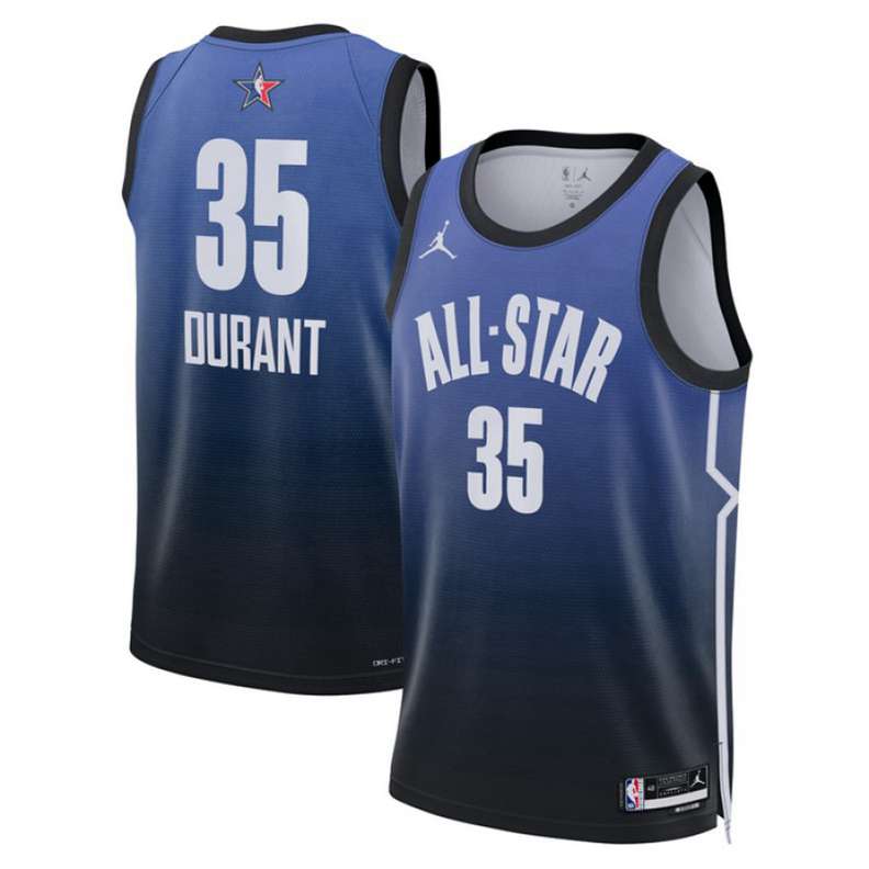 All-Star Trikot 2023 Team 1 Kevin Durant 35 Nike Blau Swingman – Herren