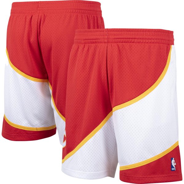 Atlanta Hawks Mitchell & Ness Hardwood Classics Swingman Shorts – Rot