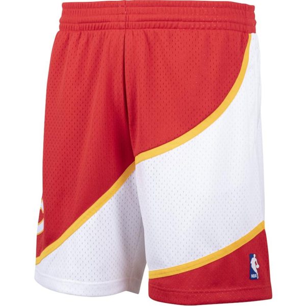 Atlanta Hawks Mitchell & Ness Hardwood Classics Swingman Shorts – Rot