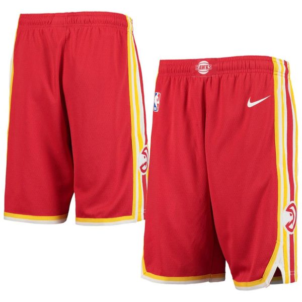 Atlanta Hawks Nike RotGold 202021 Association Edition Performance Swingman Shorts