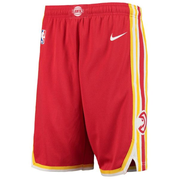 Atlanta Hawks Nike RotGold 202021 Association Edition Performance Swingman Shorts