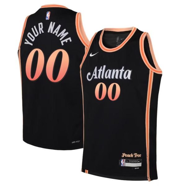 Atlanta Hawks Trikot Nike City Edition Swingman 2022-23 – Benutzerdefinierte