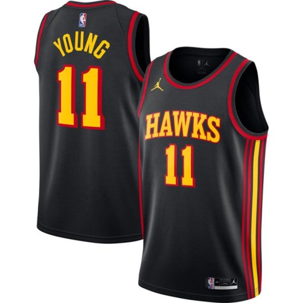 Atlanta Hawks Trikot Trae Young #11 2020-2021 Jordan Brand Statement Edition Swingman – Herren