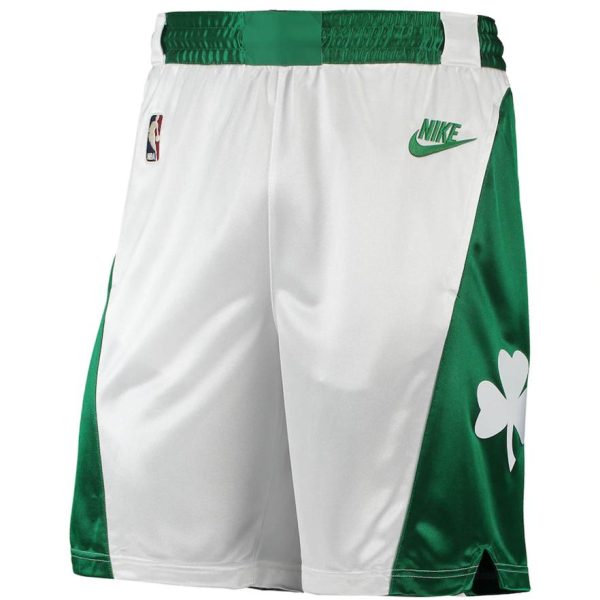 Boston Celtics Nike 202122 Classic Edition Swingman Performance Shorts – WeißKelly Grün