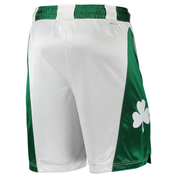 Boston Celtics Nike 202122 Classic Edition Swingman Performance Shorts – WeißKelly Grün