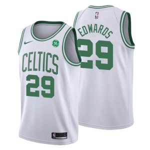 Boston Celtics Trikot Carsen Edwards #29 Association Weiß Swingman 2019-2020 – Herren