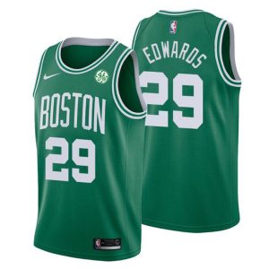 Boston Celtics Trikot Carsen Edwards #29 Icon Grün Swingman 2019-2020 – Herren