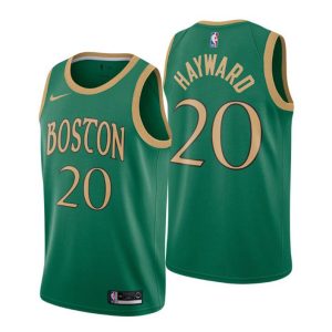 Boston Celtics Trikot Gordon Hayward #20 City Kelly Grün Swingman 2019-2020 – Herren