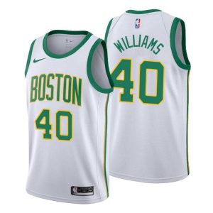 Boston Celtics Trikot Grant Williams #40 City Weiß Swingman 2019-2020 – Herren
