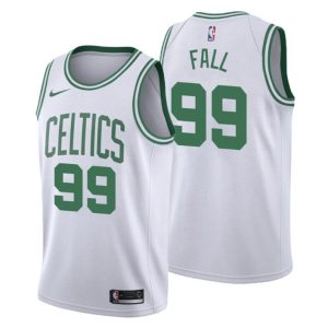 Boston Celtics Trikot Tacko Fall #99 Association Weiß Swingman 2019-2020 – Herren