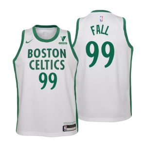 Boston Celtics Trikot Tacko Fall No.99 City Weiß 2020-21 Kinder