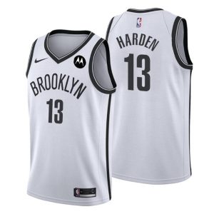 Brooklyn Nets Trikot #13 James Harden Swingman Weiß Association Edition 2021
