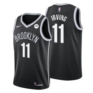 Brooklyn Nets Trikot Icon Edition #11 Kyrie Irving Schwarz