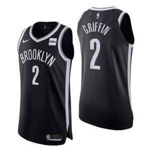 Brooklyn Nets Trikot Icon Edition Authentic 2 #Blake Griffin 2020-21 Schwarz
