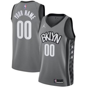 Brooklyn Nets Trikot Jordan Statement Swingman – Benutzerdefinierte – Kinder