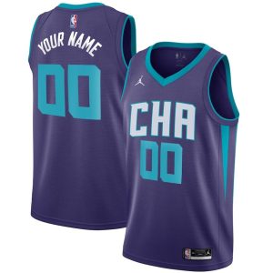 Charlotte Hornets Trikot Jordan Statement Swingman – Benutzerdefinierte – Kinder