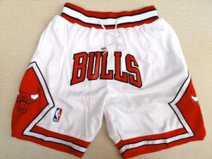 Chicago Bulls Basketball Weiß Just Don Shorts