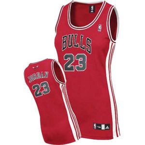 Chicago Bulls Trikot #23 Michael Jordan Swingman Damen Rot