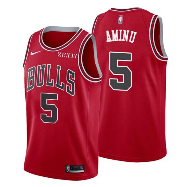 Chicago Bulls Trikot #5 Al-Farouq Aminu Swingman Icon Edition Rot