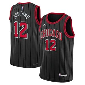 Chicago Bulls Trikot Jordan Statement Edition Swingman 22 – Schwarz – Ayo Dosunmu – Kinder