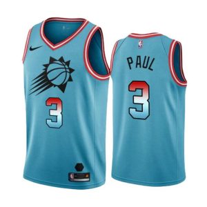 Chris Paul 3 Phoenix Suns Trikot Nike City Edition 2022-23 Blau Version Swingman Herren