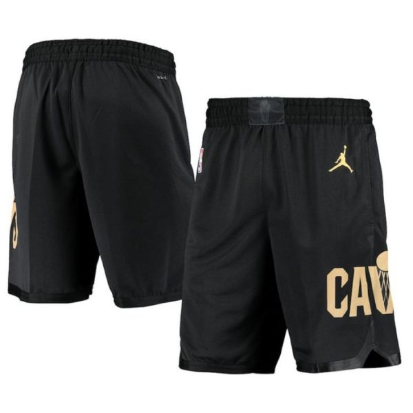 Cleveland Cavaliers NBA Shorts Jordan 2022-23 Statement Edition Swingman – Herren