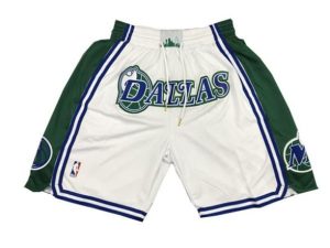 Dallas Mavericks 2022 Weiß City Edition Shorts
