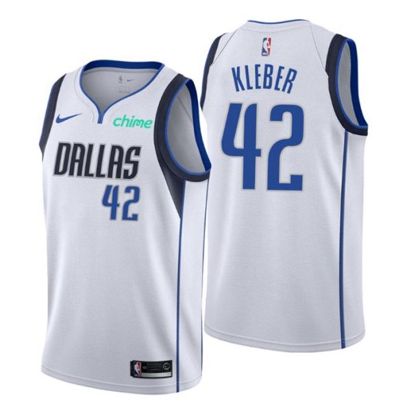 Dallas Mavericks Trikot #42 Maxi Kleber Swingman Weiß Association Edition 2021