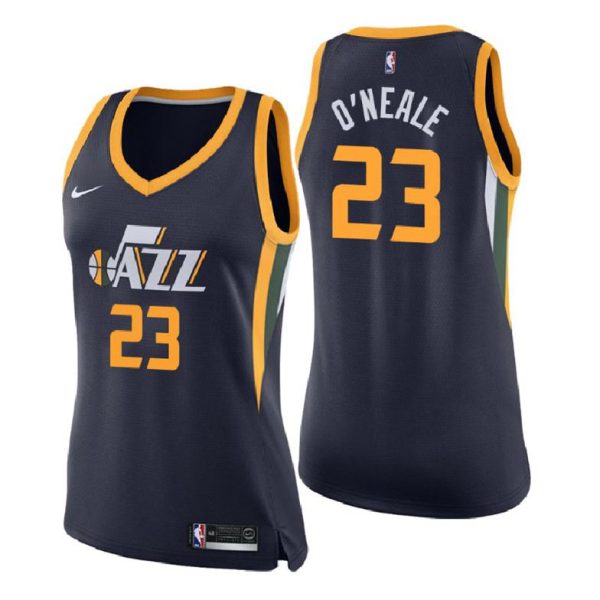 Damen Utah Jazz Trikot #23 Royce O’Neale Icon Edition Navy Swingman