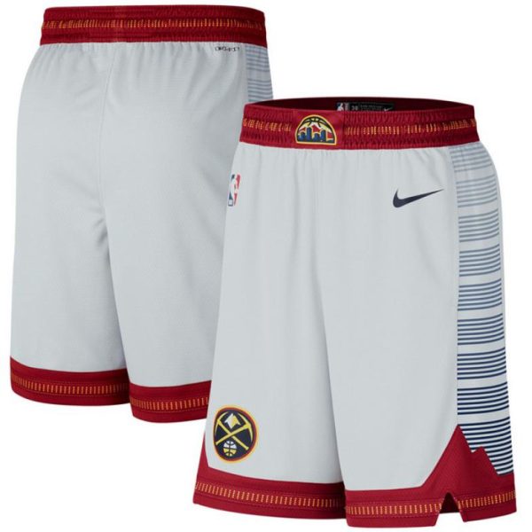 Denver Nuggets NBA Shorts Nike 2022-23 City Edition Swingman – Herren