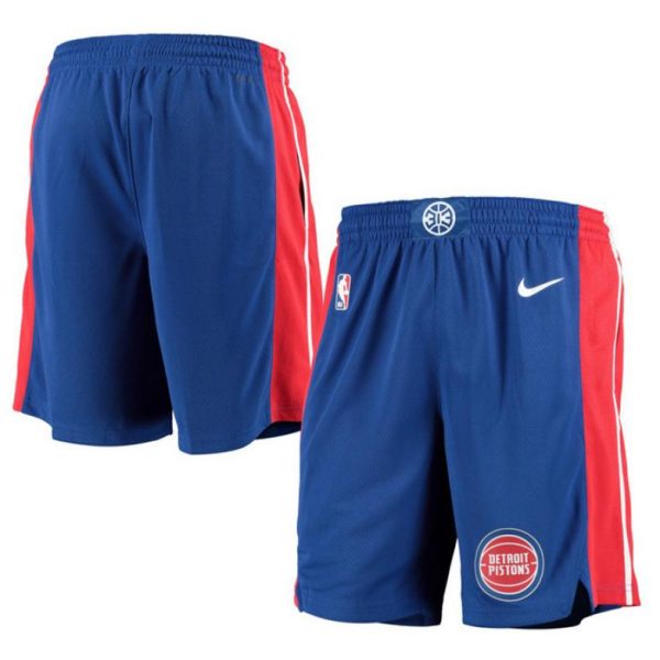 Detroit Pistons NBA Shorts Nike 2022-23 Icon Edition Swingman – Herren