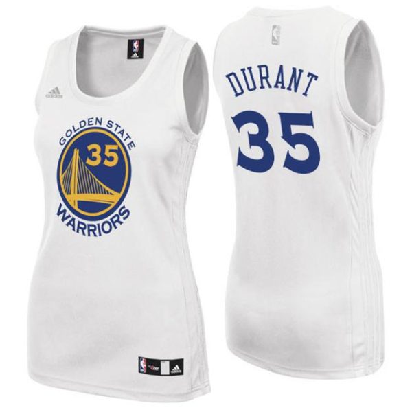 Golden State Warriors Trikot #35 Kevin Durant Damen Home Weiß