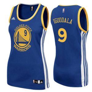 Golden State Warriors Trikot #9 Andre Iguodala Damen Road Blau