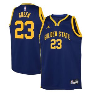 Golden State Warriors Trikot Jordan Statement Edition Swingman 22 – Blau – Draymond Grün – Kinder