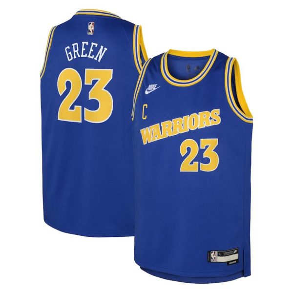 Golden State Warriors Trikot Nike Classic Edition Swingman – Blau – Draymond Grün – Kinder