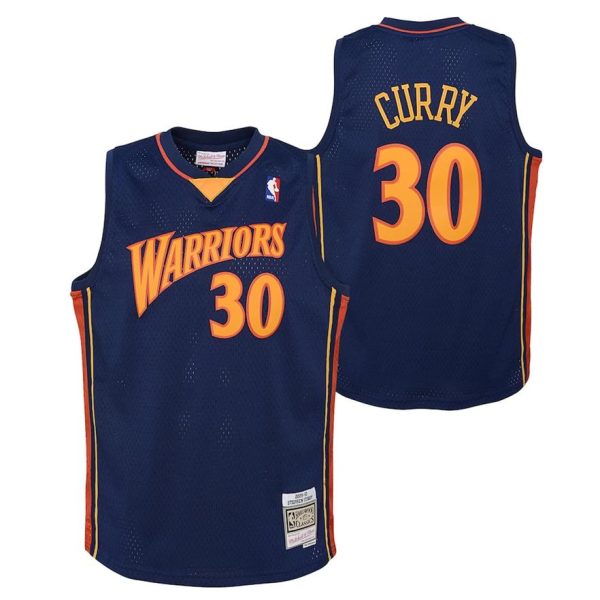 Golden State Warriors Trikot Stephen Curry Road Hardwood Classics – Kinder