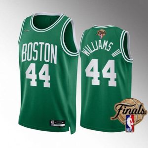 Herren Boston Celtics Trikot #44 Robert Williams III 2022 Grün NBA Finals Stitched