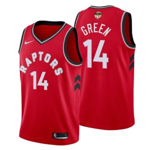 Herren Icon 2019 NBA Finals Toronto Raptors Trikot Danny Grün Rot