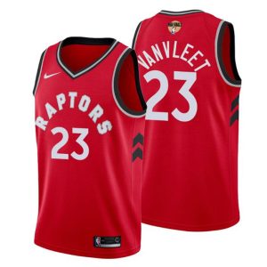 Herren Icon 2019 NBA Finals Toronto Raptors Trikot Fred VanVleet Rot