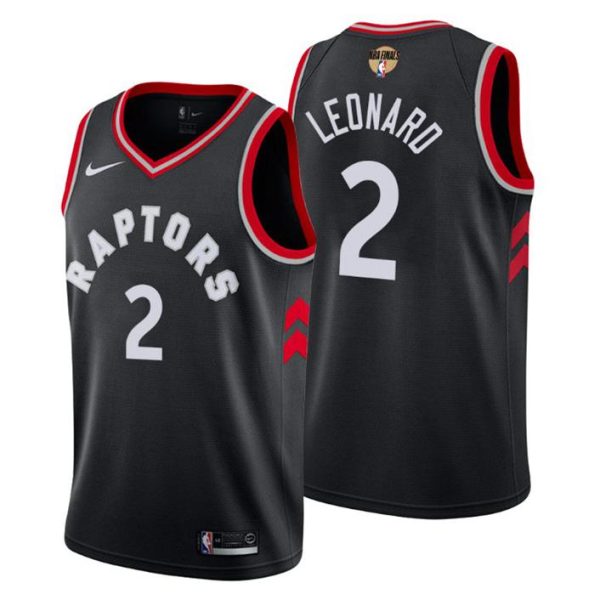 Herren Statement 2019 NBA Finals Toronto Raptors Trikot Kawhi Leonard Schwarz