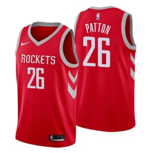 Houston Rockets Trikot #26 Justin Patton Swingman Rot Icon Edition