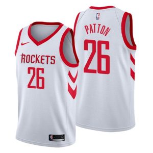 Houston Rockets Trikot #26 Justin Patton Swingman Weiß Association Edition