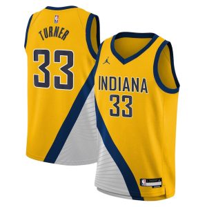 Indiana Pacers Trikot Jordan Statement Edition Swingman 22 – Navy – Myles Turner – Kinder