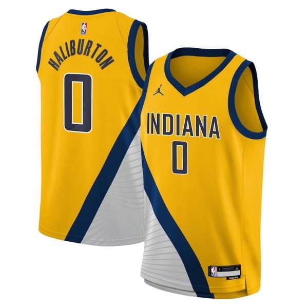 Indiana Pacers Trikot Jordan Statement Edition Swingman 22 – Navy – Tyrese Haliburton – Kinder