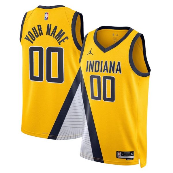 Indiana Pacers Trikot Jordan Statement Swingman – Benutzerdefinierte